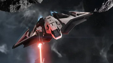 Aufsicht der Crusader Starfighter Ion