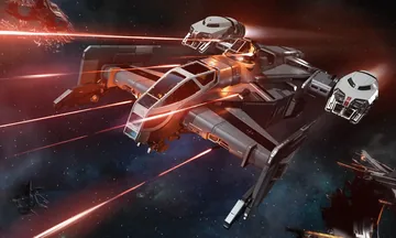 Aufsicht der Drake Cutlass Black