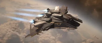 Aufsicht der Anvil Lightning F8C Exec