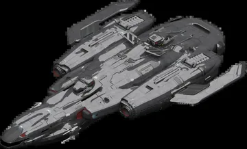 Aufsicht der MISC Starlancer Max