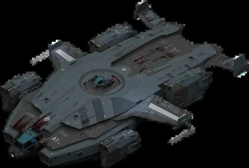 Aufsicht der Anvil Valkyrie