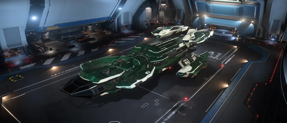 Aufsicht der RSI Constellation Phoenix Emerald