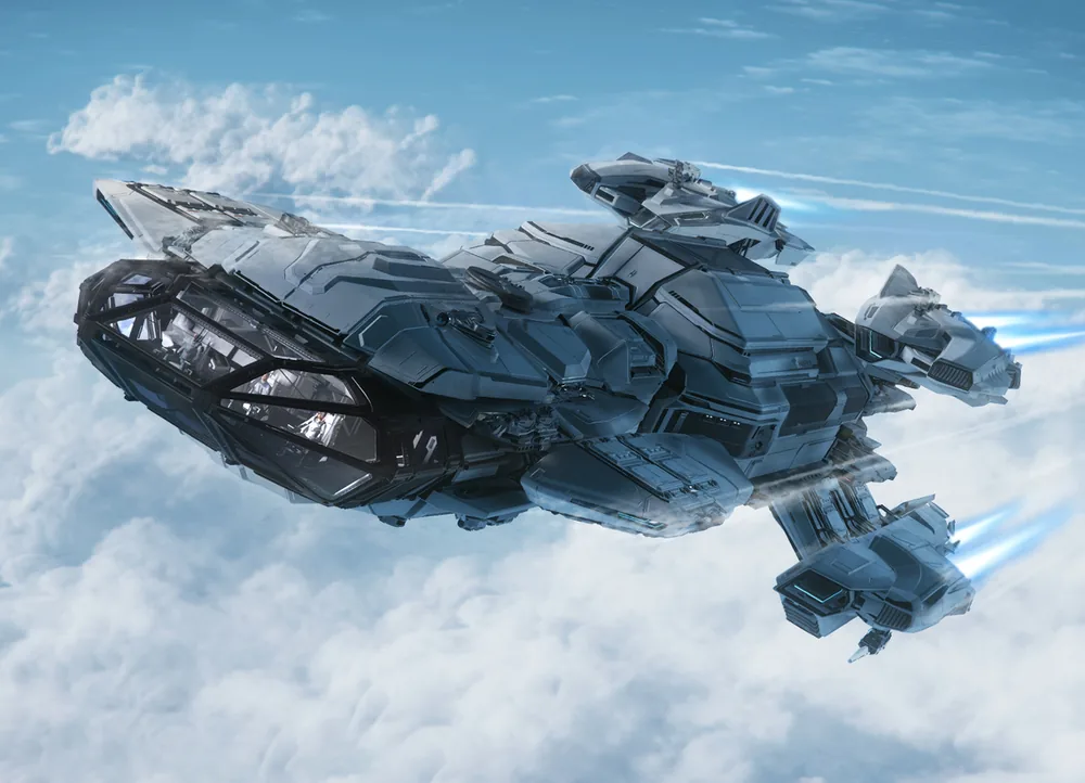 Aufsicht der RSI Constellation Phoenix Piano