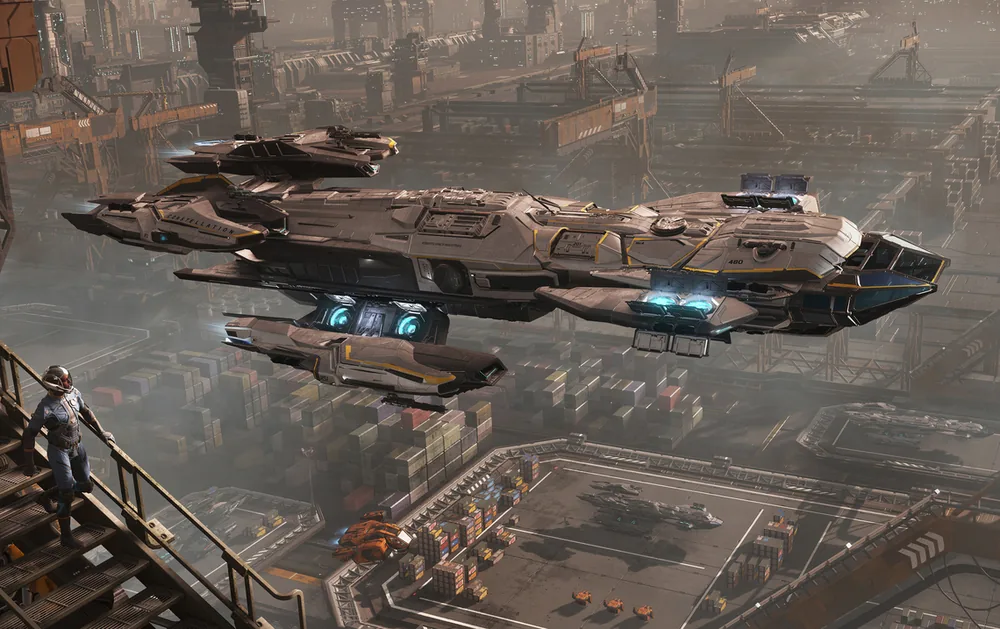 Aufsicht der RSI Constellation Taurus