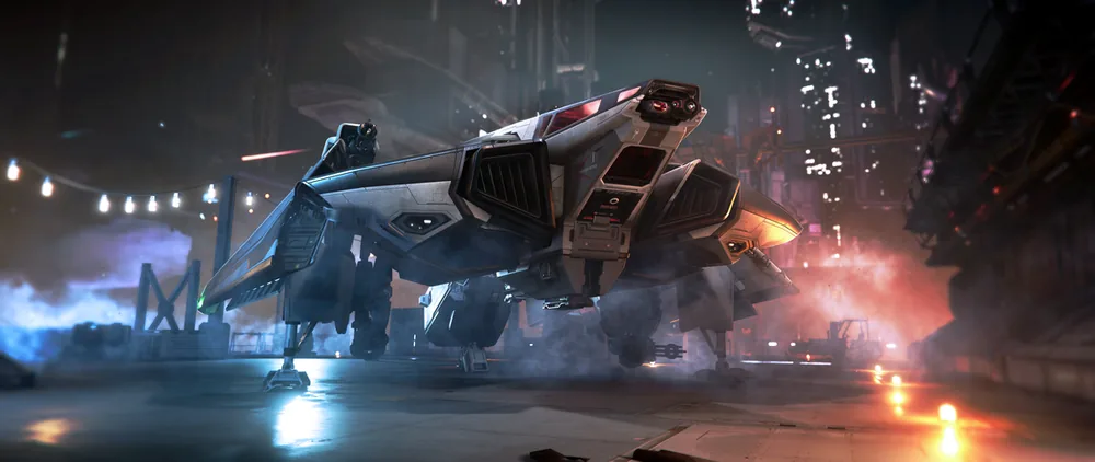 Aufsicht der Anvil Hawk