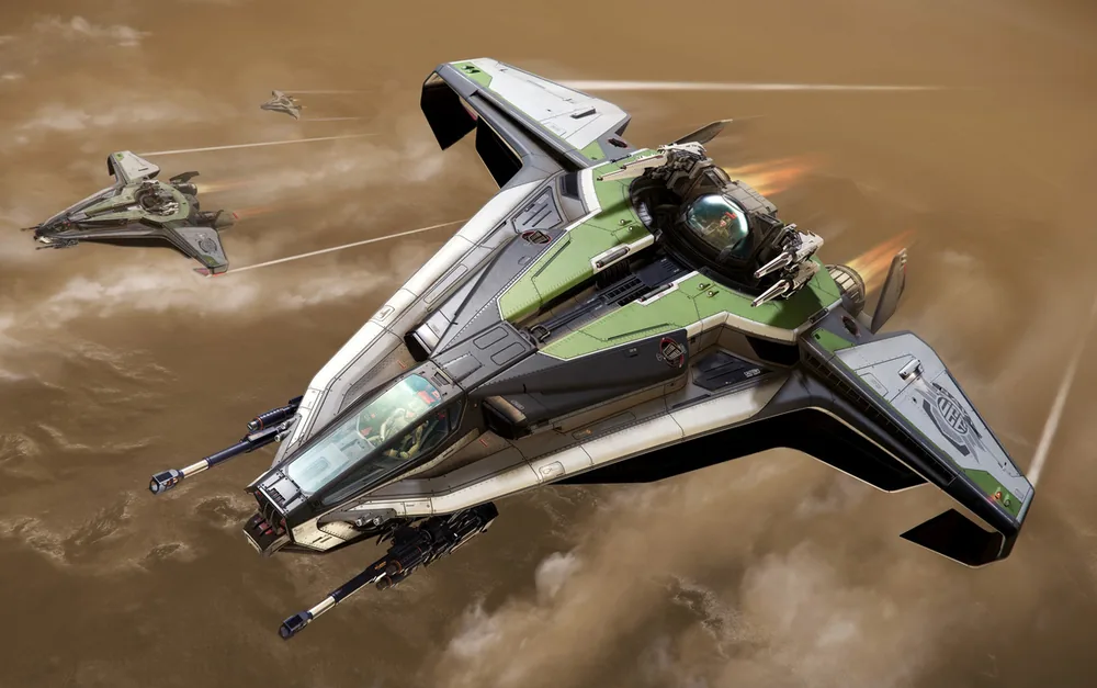 Aufsicht der Anvil Hurricane