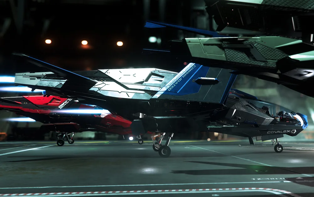 Aufsicht der Consolidated Mustang Gamma